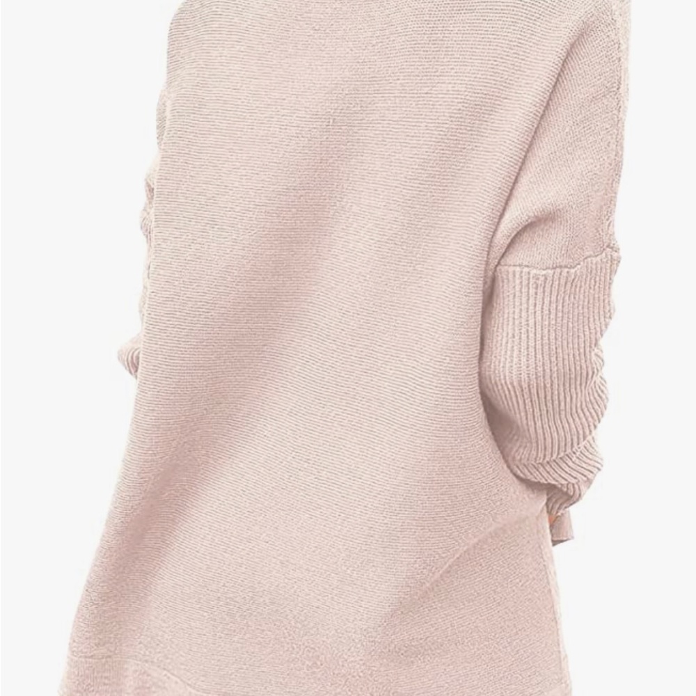 ANRABESS Women’s Turtleneck Oversized Sweater - Picture 2 of 6